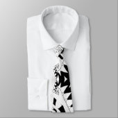 Abstracte horror Comic Art Stropdas (Gebonden)