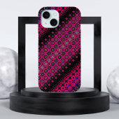 Abstracte Hot Pink Pattern iPhone / iPad case