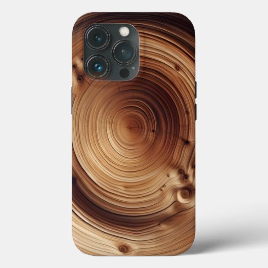 Abstracte houten kunstontwerptextuur Case-Mate iPhone case (Achterkant)