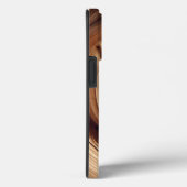 Abstracte houten kunstontwerptextuur Case-Mate iPhone case (Achterkant / Rechts)