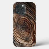 Abstracte houten kunstontwerptextuur Case-Mate iPhone case (Achterkant)