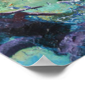 Abstracte Hummer Poster (Hoek)