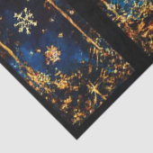 Abstracte illustratie van de kerstboom in Windows Tissuepapier (Detail)