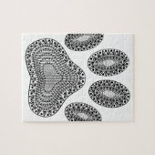 Abstracte inktpagina afdrukken legpuzzel (Horizontaal)