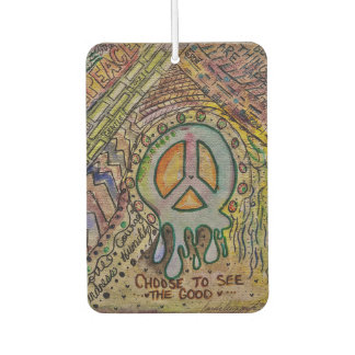 Abstracte Inner Peace Car Freshener Luchtverfrisser