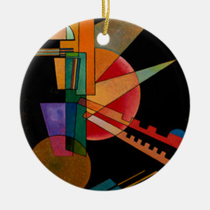 Abstracte interpretatie door Wassily Kandinsky Keramisch Ornament