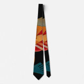 Abstracte interpretatie door Wassily Kandinsky Stropdas (Voorkant)