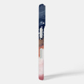 Abstracte iPhone hoesje. Aangepaste naam. Case-Mate iPhone Case (Achterkant / Rechts)