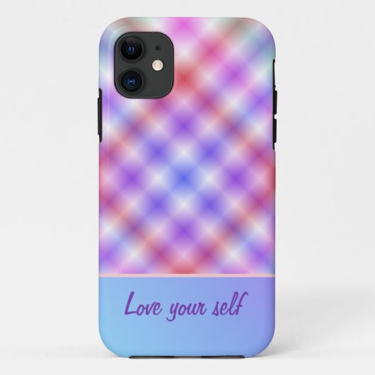 Abstracte iPhone pastel-draagtas Case-Mate iPhone Case (Achterkant)