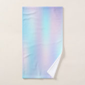 Abstracte Iridescent Achtergrond pasteelkleuren Bad Handdoek (Handdoek)
