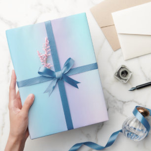 Abstracte Iridescent Achtergrond pasteelkleuren Cadeaupapier