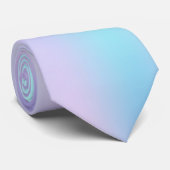 Abstracte Iridescent Achtergrond pasteelkleuren Stropdas (Opgerold)