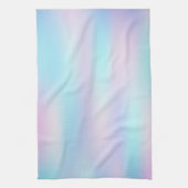 Abstracte Iridescent Achtergrond pasteelkleuren Theedoek (Verticaal)