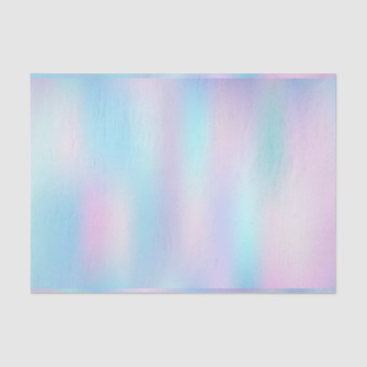 Abstracte Iridescent Achtergrond pasteelkleuren Tissuepapier (Voorkant)