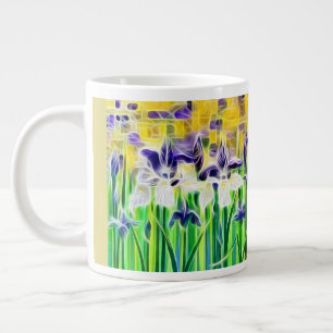 Abstracte Iris Kop