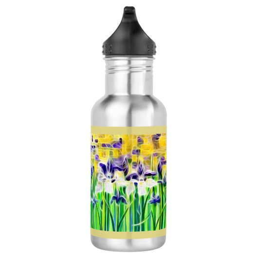 Abstracte Iris-waterfles Waterfles (Rechts)