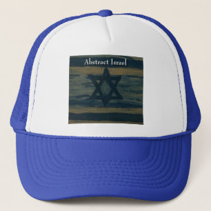 abstracte Israël hoed Trucker Pet