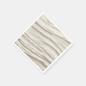 Abstracte ivoren textuur servet (Hoek)