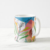 Abstracte JAZZY-Mok Koffiemok (Voorkant rechts)