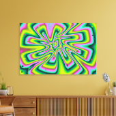 Abstracte Kaleidoscoop Canvas Afdruk (Insitu (Woonkamer))