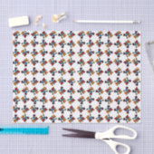 Abstracte Kaleidoscoop Print Pattern Tissuepapier (Craft)