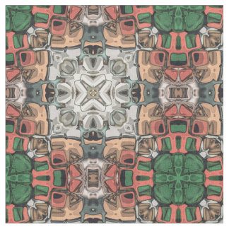 Abstracte Kaleidoscoop Stof