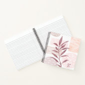 Abstracte kalmerende Waterverven Notitieboek (Binnen)