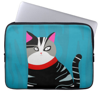 Abstracte Katten Laptophoes Laptop Sleeve