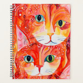 Abstracte katten planner (Voorkant)