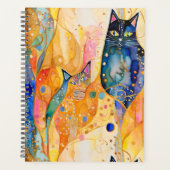 Abstracte katten planner (Voorkant)