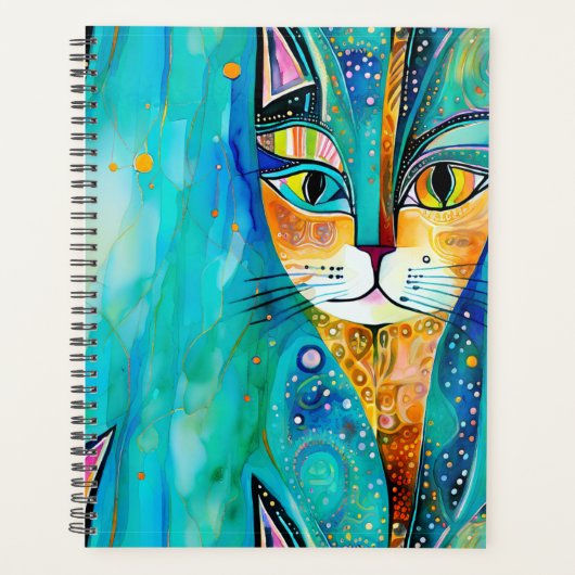 Abstracte katten planner (Voorkant)