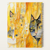 Abstracte katten planner (Achterkant)