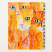 Abstracte katten planner (Achterkant)