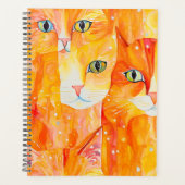 Abstracte katten planner (Voorkant)