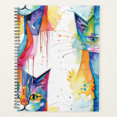 Abstracte katten planner (Voorkant)