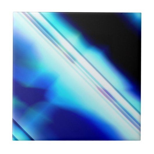 Abstracte keramische tapijten tegeltje (Voorkant)