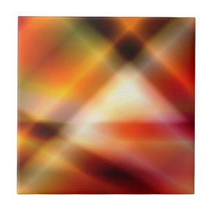 Abstracte keramische tapijten tegeltje