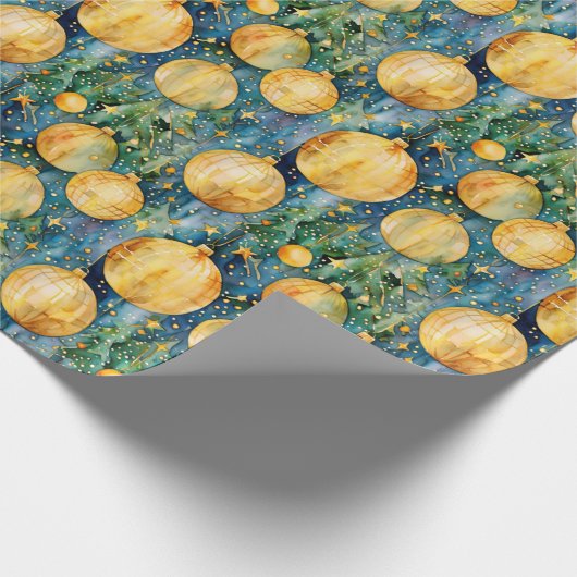 Abstracte kerst cadeaupapier (Hoek)