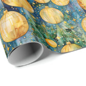 Abstracte kerst cadeaupapier (Rol Hoek)