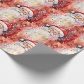 Abstracte kerst cadeaupapier (Hoek)