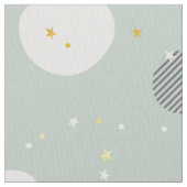 Abstracte kerstballen Modern Pattern Stof (Close Up)