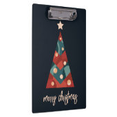 Abstracte kerstboom klembord (Rechts)
