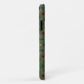 Abstracte kerststerren Pattern Red Blue Green Case-Mate iPhone Case (Achterkant/rechts)