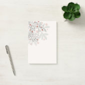 Abstracte kerstvakantie mistletoe post-it® notes (Kantoor)