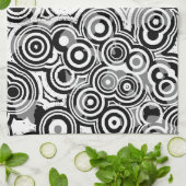 abstracte keukenhanddoek (Gevouwen)