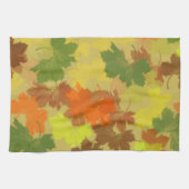 Abstracte keukenhanddoeken in het najaar (Horizontaal)