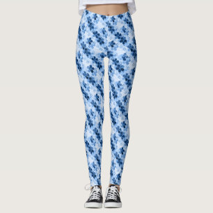 Abstracte kinder cartoon bloembloemen florale retr leggings