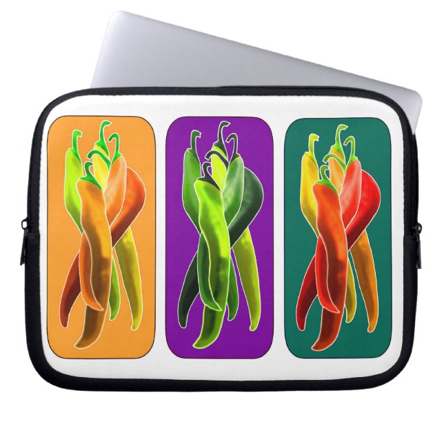 Abstracte kinderlaptoptas laptop sleeve (Voorkant)