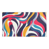 Abstracte King Single Kussensloop (Achterkant)