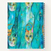 Abstracte Kittens Notitieboek (Achterkant)